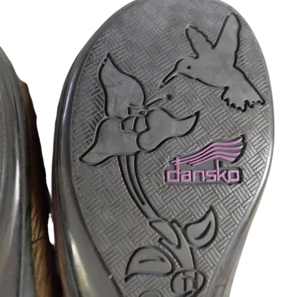 Dansko Janie Sandals Metallic Bronze Comfort Mule Sandal Size 9 - Picture 11 of 11